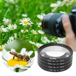 Macro Close Up +1 +2 +4 +10 Lens Filter 58mm for Canon/Nikon/Sony Digital Camera