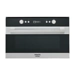 Hotpoint Md 764 Ix Ha Four Micro-Ondes Encastré 31L Gril Multifonctions Noir