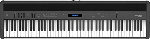 Roland fp-60x-bk Digital Piano, Un piano portable de nouvelle génération avec sons améliorés, puissants haut-parleurs et riches effets d'ambiance (Noir)
