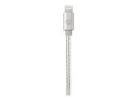 Nedis - Lightning- Till Hörlursuttag-Kabel - Lightning Hane Till Mini-Phone Stereo 3.5 Mm Hane - 1 M - Aluminium