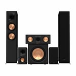 Klipsch Reference R-600F 5.1 högtalarpaket, svart