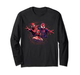 Marvel Spider-Man: No Way Home Spider-Men Web Long Sleeve T-Shirt