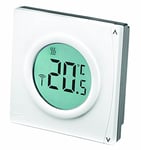 Danfoss 087N7849 Thermostat d'ambiance Digital Non programmable RET2000B, Blanc