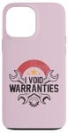 Coque pour iPhone 13 Pro Max I Void Warranties Funny Sarcastic Mechanic Engine Meme