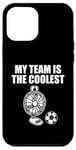 iPhone 12 Pro Max My Team Is The Coolest, Desk Fan Playing Football Soccer Case