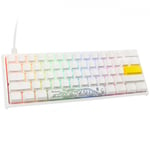 Ducky One 2 Pro Mini White Edition Gaming Tastatur, Rgb Led - Cherry