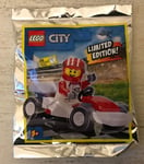 FIGURINE NEUF POLYBAG  LEGO CITY  952005 FOIL LE KART DE FORMULE 1 ROUGE