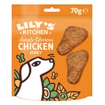 Lily’s Kitchen Made with Natural Ingredients Adult Dog Treats Packet Glorious Chicken Jerky Grain-Free Recipes 8 x 70g