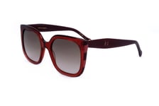 Lunettes de Soleil Carolina Herrera HER 0128/S C8C BURGUNDY RED 54/21/145 Femme