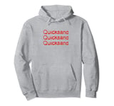 Quicksand "Triple Logo Red" Pullover Hoodie