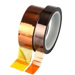 Ny 100ft Kapton Polyimide Tejp Lim Hög Temperatur Värmebeständig  33m  (FMY) 6mm