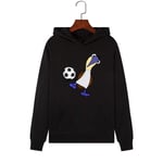 3DWY Women Oversized Hooded Sweatshirt Streetwear Harajuku Cartoon Football Bird Print Warm Cute Animals Hoodies Polerones