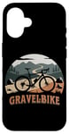 Coque pour iPhone 16 Gravelbike Ride The Gravel