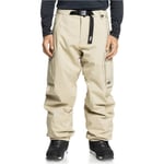 QUIKSILVER Snow Down Cargo Pt Beige L 2025 - *prix inclut le code BLACK