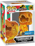 Figurine Funko Pop - Jurassic Park N°1380 - Tyrannosaurus Rex (Ambre) - Translucide (71340)