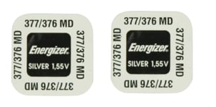 ENVOI SOUS SUIVI - ENERGIZER  2 Piles 377 376 SR626SW LR626 AG4 GS4 SR66 - 1,55v