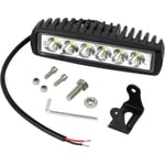 18w Led arbetsljus 12v 24v Led arbetsljus Vattentät Bar Beam Smal lampa För Båt Lastbil Bil Suv Atv 4wd Offroad