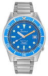 Squale 1521BLUEBL.SQ20S 1521 Blue Blasted (42mm) Blue Dial Watch