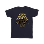 Dc Comics - T-Shirt Black Adam Rising Golden Symbols - Garçon