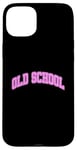 iPhone 15 Plus Pink Graphic Old School Pink Graphic Case