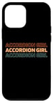 Coque pour iPhone 12 mini Retro Accordéon Instrument Musique - Vintage Accordéon