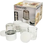 Hachoir Kenwood AWAT320A01 avec 3 bols complets - Blanc