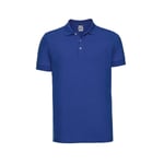 Russell Men's stretch polo - Bright Royal - M