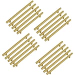 20pcs Poignée Meuble Dorée Poignée de Meuble Cuisine 128mm Poignee Laiton Poignée Tiroir Laiton Poignee Cuisine en Acier Inoxydable - Choyclit