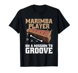 Marimba Player Musical Instrument Funny Vibraphone T-Shirt