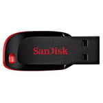 SanDisk - SDCZ50-032G-B35 - Cruzer Blade - Clé USB - avec logiciel SecureAccess - 32 Go - Noir