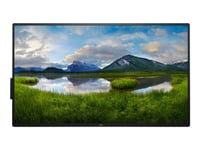 Dell P5525qc - 55" Diagonal Klass (54.64" Visbar) Led-Bakgrundsbelyst Lcd-Skärm - Konferens - 4K Uhd (2160P) 3840 X 2160