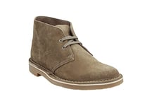 Clarks Men's Desert Boot Bushacre 3, Sand Suede, 6 UK