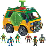 Ninja Turtles Mutation Station Van Ninja Turtles figurer lekset bil 84386