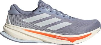 Adidas Men's Supernova Rise 2  Silver/Zero Metallic/Impact Orange, 41 1/3