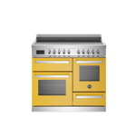 Bertazzoni PRO105I3EGIT Professional Series 100cm Induction Top Yellow Electric Triple Oven Range Cooker