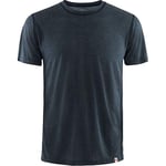 Fjallraven Homme High Coast Lite T-shirt M Tricot, Bleu Marine, XXL EU