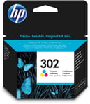 HP 302XL Black & 302 Std Capacity Colour Ink Cartridge For Officejet 5220