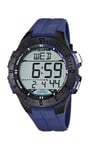 CALYPSO Watches-K5607/2-Montre Garçon-Quartz Digital-Alarme/Chronomètre/Eclairage-Bracelet Plastique Bleu