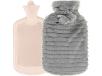 Ruhhy Rubber Hot Water Bottle In A Cover 2000Ml Ruhhy 19806