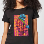 Universal Monsters Invisible Man Retro Women's T-Shirt - Black - S