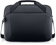 Dell EcoLoop Pro Slim Briefcase 15 - CC5624S, 100% recycled plastic, 15.6", 600D fabric, Polyester, foam, Weather resistant, dirt-resistant, padded sleeve, luggage pass through, reflective accent