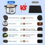 Heat Resistant Slow Cooker Mat Silicone Heat Proof Mat