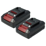 2x Battery for Einhell GE-CL 18 Li E-Solo GE-CH 36/61 GE-CL 36 1.5Ah 18V