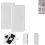 phone Case Wallet Case for Motorola Edge 50 Pro Mobile phone protection white