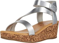 Blowfish Malibu Kids Wedge Sandal Silver Size: 3 Little Kid