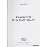 Hody Jean - Randonnee D'un Piano Blanc