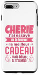 Coque pour iPhone 7 Plus/8 Plus Cadeau Original Chérie Saint Valentin Amour Couple Humour