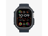 Spigen Rugged Armor, Ask, Smartwatch, Grå, Apple, Watch Ultra (49Mm) Watch Ultra 2 (49Mm), Termoplastisk Polyuretan (Tpu)