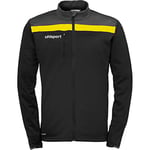 uhlsport Offense 23 Poly Jacket Veste en Polyester pour Homme XL Multicolore (Negro/Antracita/Lima amar)