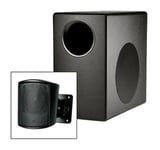 JBL Høyttalersystem med 4 stk C52 satellitter og C50S/T subbass, sort